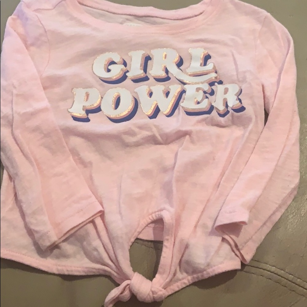 Girl Power ls tee